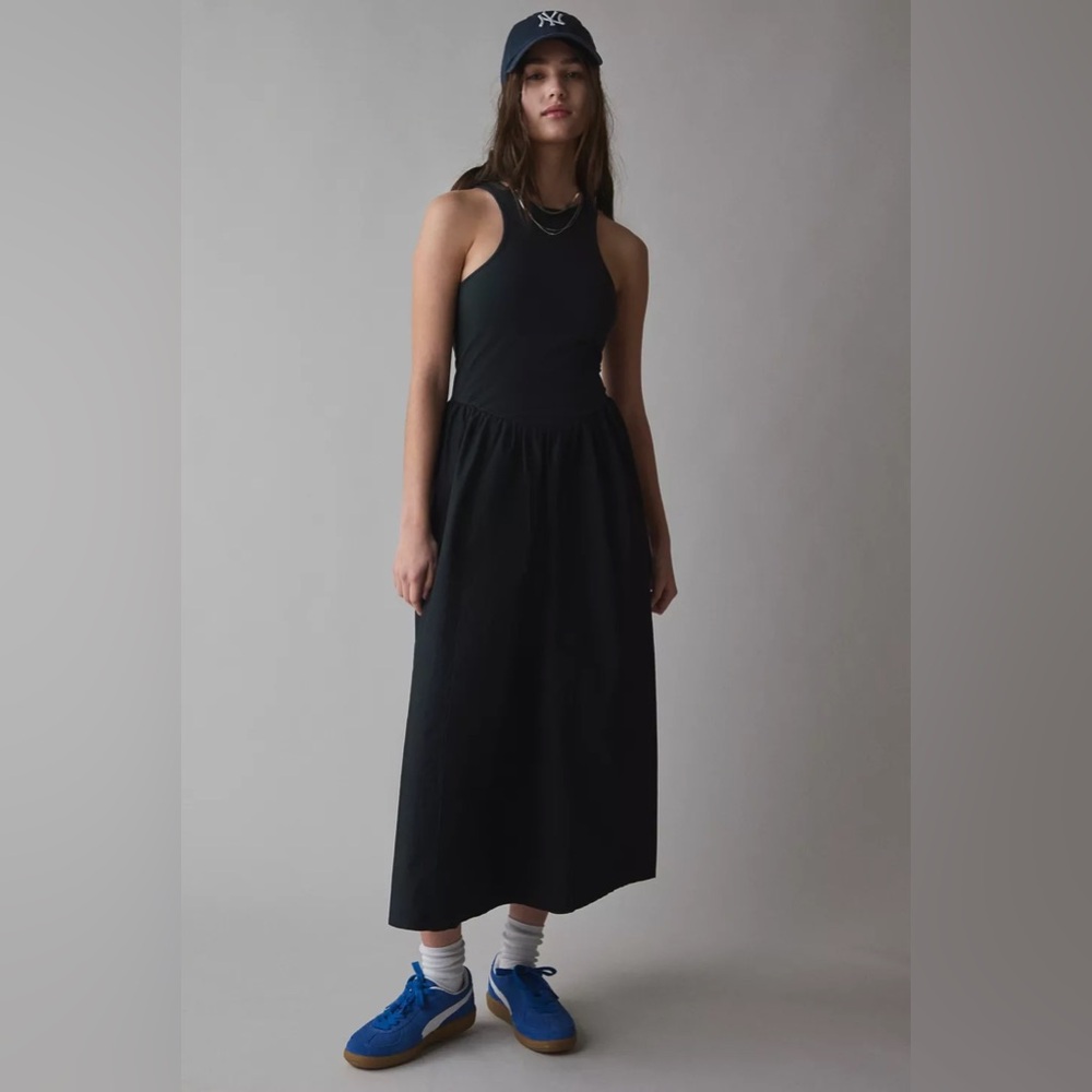 Kimchi Blue Bianca Drop Waist Midi Dress